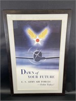 Framed U.S Air Force Recruit Propaganda