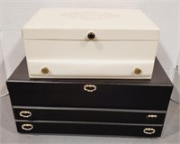 (U) Jewelry Boxes (4"×8"×7" and 11"×8"×5")
