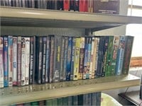 A lot of DVDs and VHS