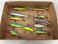 Mix of crank baits