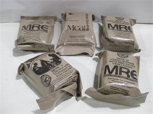 Five Assorted MRE Meals