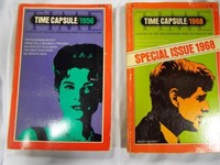 LOT of 2 TIME Capsule Books 1956 & 1968