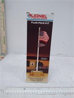 Lionel Flag Pole Kit No 6-2320 NIP