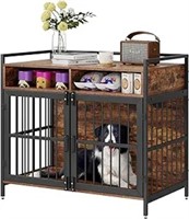 VEVOR Furniture Style Dog Crate with Storage