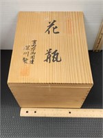 Japanese vintage Retro Wood Box  From