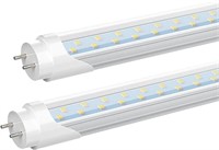 JESLED 4FT T8 led Bulb, 24W 3000LM, 5000K