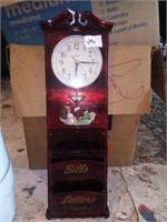 Bills and letter wall clock
