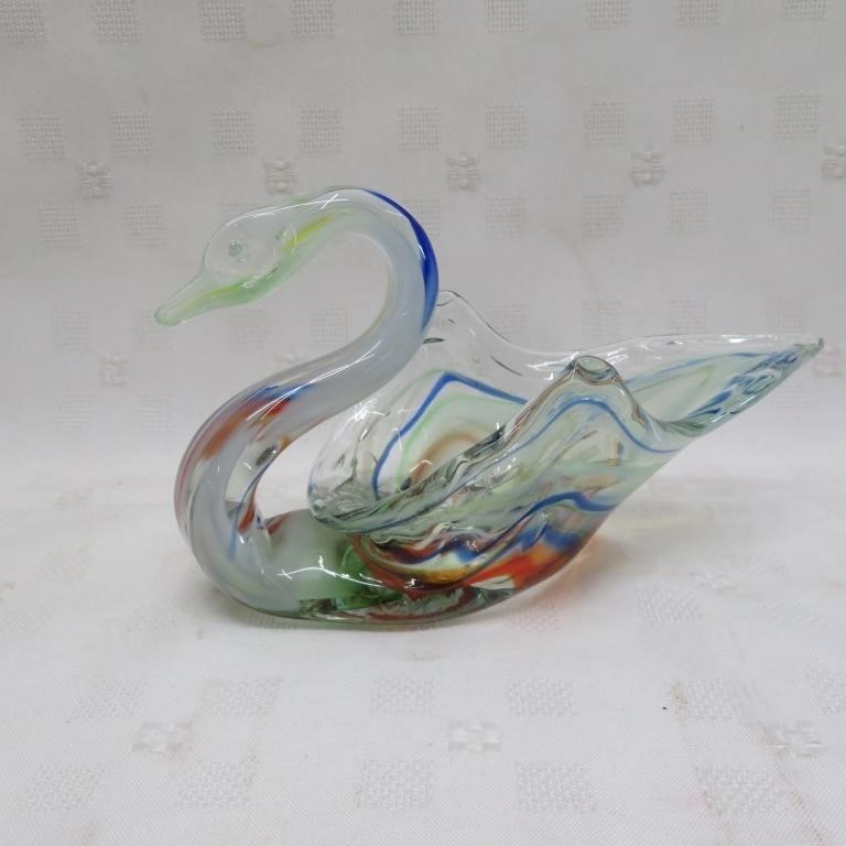 Art Glass - Swan