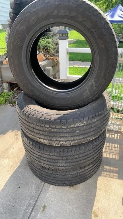 Goodyear 30 inch tires, 4 tires