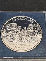 Canada 1989 Silver Dollar proof .500 Fine