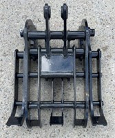 Mini Excavator Mechanical Grapple