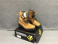 Terra Size 11 Steel Toe Work Boots