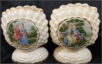 Pair of Classical scene vases