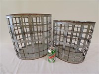 Industrial metal containers