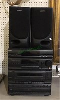 Sony multi system stereo includes CD / cassette /