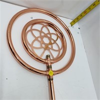 copper decorative garden water sprinkler