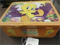 metal Tweety lunch box