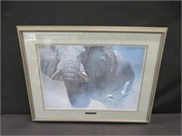 FRAMED LIMITED EDITION PRINT SIGNED BANOVICH