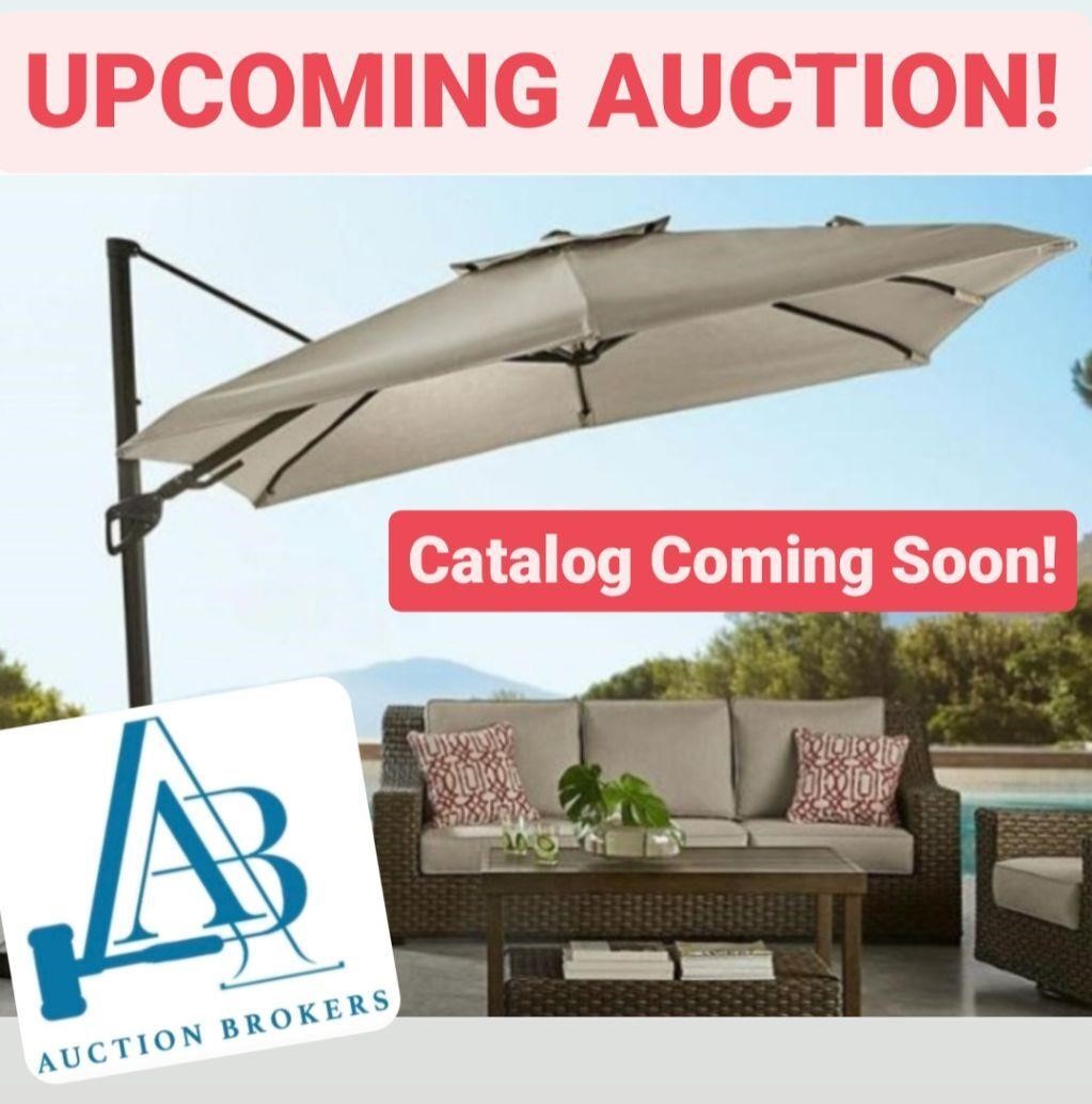 CATALOG COMING WED! Amazon, Wayfair, Lowes OVERSTOCK AUCTION