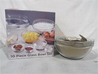 ;luminarc 10 Piece Glass Bowls