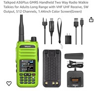 Talkpod A36Plus GMRS Handheld Two Way Radio