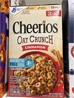 Cheerios oat crunch cinnamon 2 bags