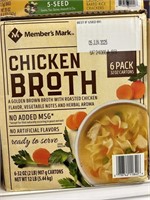 MM chicken broth 6 pack