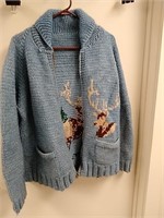 Handmade knitted sweater