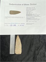 Archaic Knife with COA