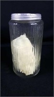Antique Glass Canister