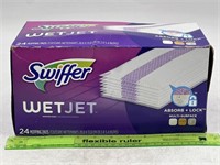 NEW Swiffer Wet Jet 24ct Mopping Pads