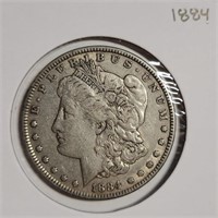 S - 1884 MORGAN SILVER DOLLAR (7)