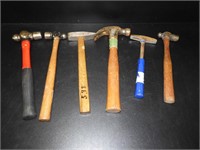 Lot of 6 Good Hammers