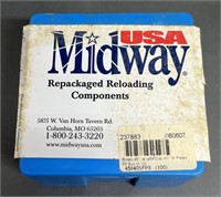 100ct Midway .45 Cal 405 gr Plated FP Bullets
