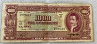 Banco Central De Bolivia 12/20/1945 …