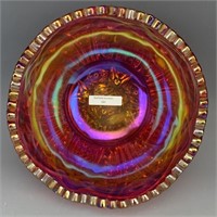 Indiana Glass Amberina Heirloom Bowl