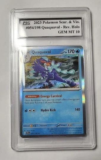 2023 Pokemon Quaquaval #54 Holo