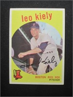 1959 TOPPS #199 LEO KIELY RED SOX