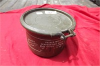 ROUND METAL CONTAINER