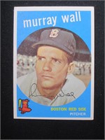 1959 TOPPS #42 MURRAY WALL RED SOX