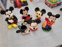 Mickey Mouse Banks, Plush and Statues