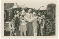 5x3.5 Clowns " Auburn N.Y. July 4 1949"