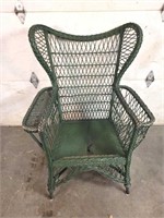 Antique Wicker Chair - Needs TLC