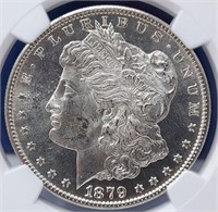 1879-S $1 NGC MS 63