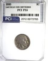 1935 DDR Nickel F15 LISTS $135