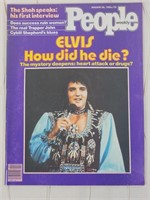 PEOPLE MAGAZINE- JAN 28, 1980- ELVIS COVER