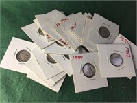 20- Silver Mercury Dimes