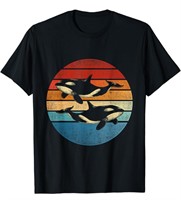 Retro Killer Whale T-Shirt
