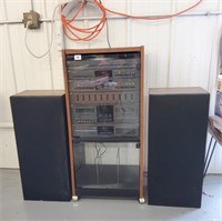 MCS Stereo 5 Comp System w Speakers TESTED