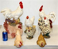 Chicken & Rooster Decor Country Lot
